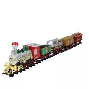 Northlight Battery Operated Lighted and Animated Christmas Express Train Set